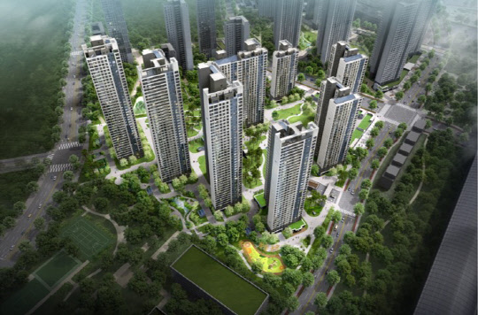 사진= 시티오씨엘1단지 조감도